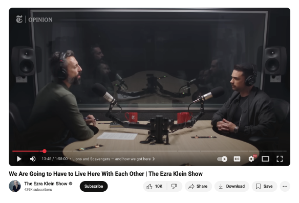 Ezra Klein Show screenshot 2