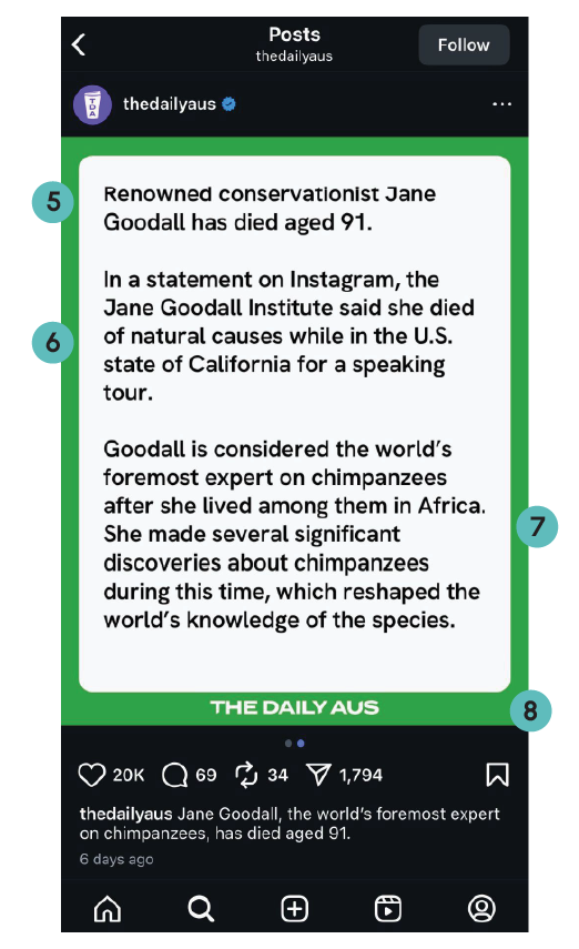 The Daily Aus screenshot 2