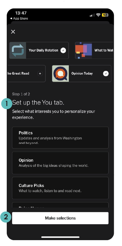 The New York Times screenshot 1
