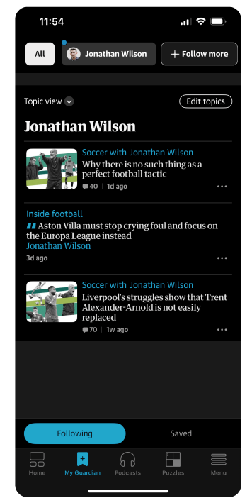 The Guardian screenshot 3